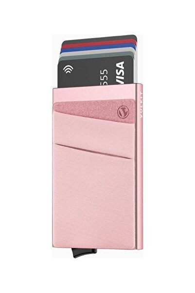 VULKIT Rfid Protected Aluminum Men's Card Holder Wallet