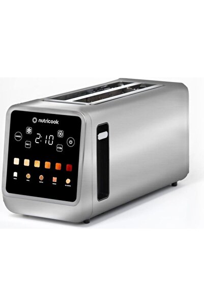 Nutricook 4 Slice Smart Toaster, Touch Screen Stainless Steel