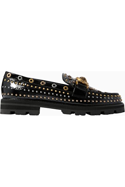 Kurt Geiger Mansion Stud Loafer, Luxury Men's / Women's Shoes with Black Pate...