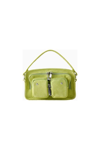 Nunoo Helena Suede Leather Shoulder and Crossbody Bag