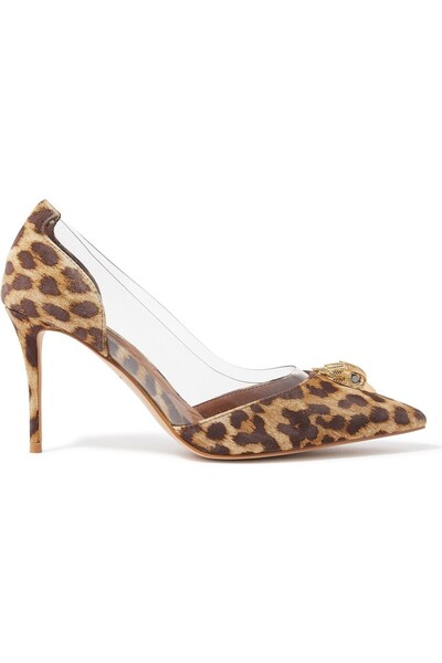Kurt Geiger Belgravia Vinyl Eagle 85 High Heels - Brown