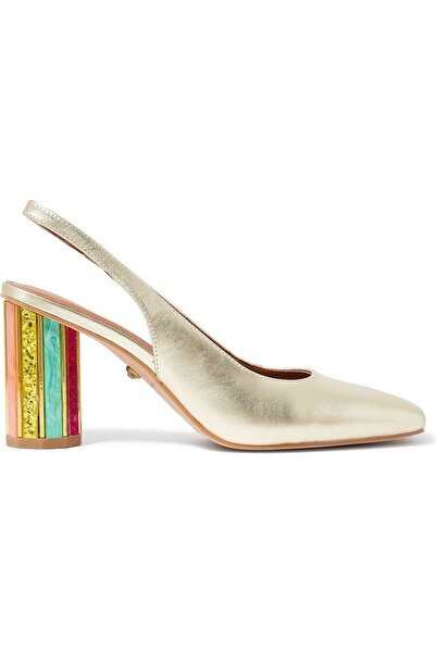 Kurt Geiger Perspex Heeled Transparent Slingback Shoes 90