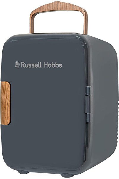 RUSSELL HOBBS RH4CLR1001SCG 4L/6 Can Mini Portable Cooler & Warmer for Drinks...