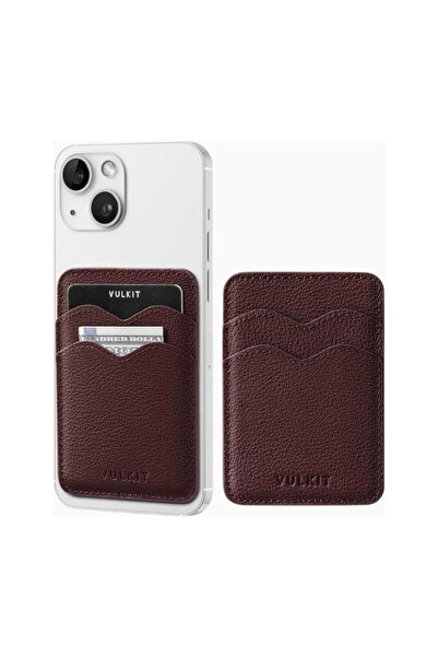 VULKIT Rfid Protected Unisex Adhesive Phone Card Holder