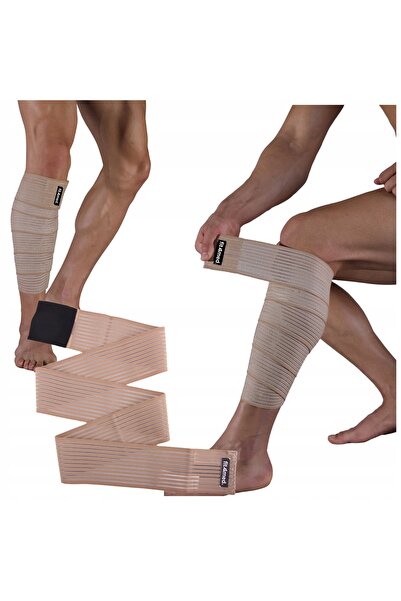 Fit4Med Orteză Compresivă Elastică pentru Gambă, Bandaj Fără Cusături pentru ...