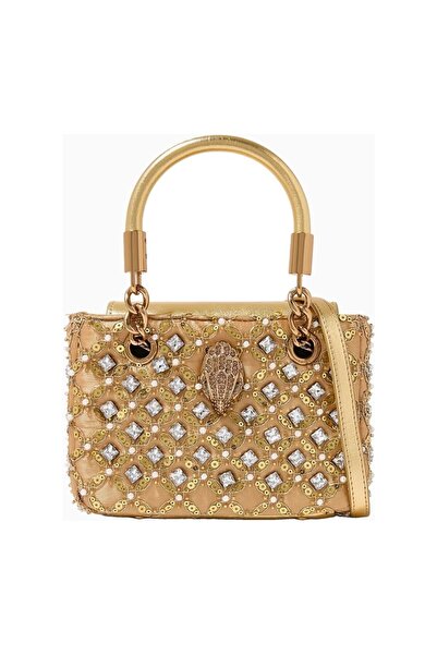Kurt Geiger Mini Jewel Kensington Stone Chain Strap, Women's Hand and Shoulde...