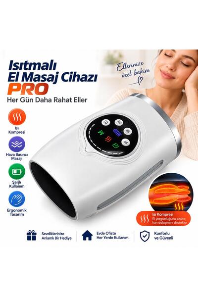 Enshall Yeni Auhma 2000mAh Akıllı Isıtmalı Pro Sıcak Kompresli Hava Basınçlı ...