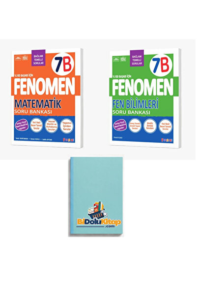 Fenomen Yayıncılık FENOMEN 7 MATEMATİK (B) - FEN BİLİMLERİ (B) SORU BANKASI (...