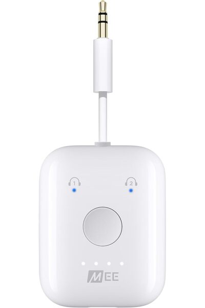 MEE Audio محول بلوتوث لاسلكي للاتصال أثناء الطيران لنقل الصوت، يدعم ما يصل إل...