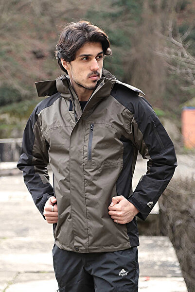 Fiyort Fy 162 Sogne 3-in-1 Waterproof Jacket Removable Fleece-Lined Breathabl...