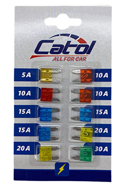 CATOR Catol Lux NC-02-CF003 M C комплект автомобилни предпазители, 10 броя, 5...