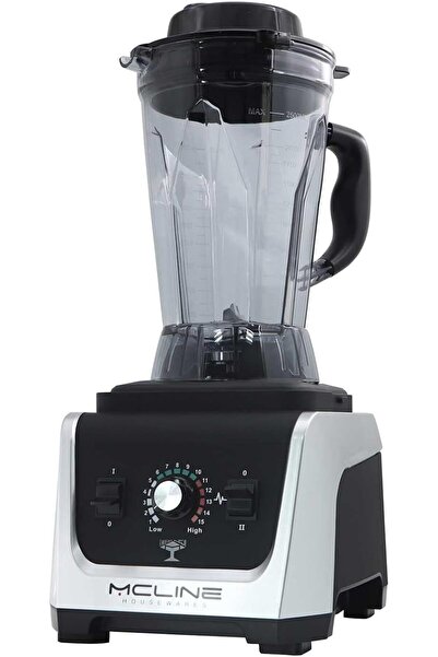 Mcline Powerful 2200W blender with 2.5L capacity—perfect for smoothies, soups...