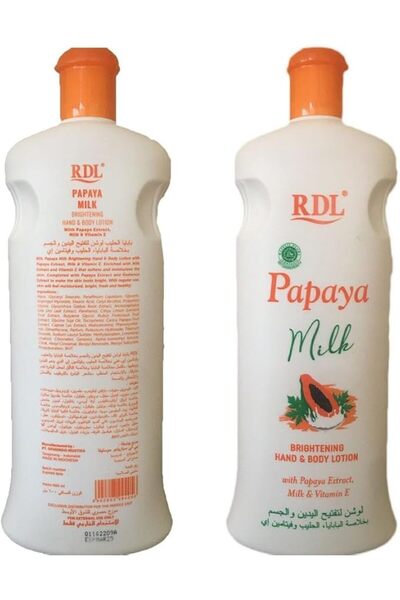 RDL LOTION PAPAYA AND MILKE 600ML