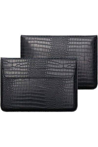 GENERAL Laptop Bags Sleeve For MacBook Air 15 inch 2023 M2 A2941 Crocodile Gr...