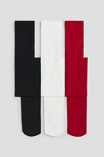 H&M 3'lü Külotlu Çorap