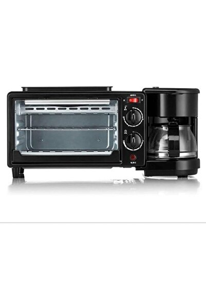 GENERAL Multifunctional 3In1 Toaster Oven Breakfast Machine, Coffee, Toaster,...