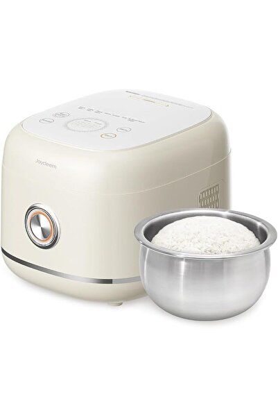 GENERAL Joydeem Stainless Steel Rice Cooker, Uncoated Non-Stick 316L Stainles...