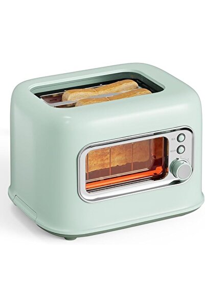 GENERAL FURLOU Toaster Ovens, Home Breakfast Machine Toast Double-Sided Bakin...