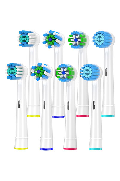 Choice Combination A 8pcs Toothbrush Head Compatible with Oral B Electric Too...