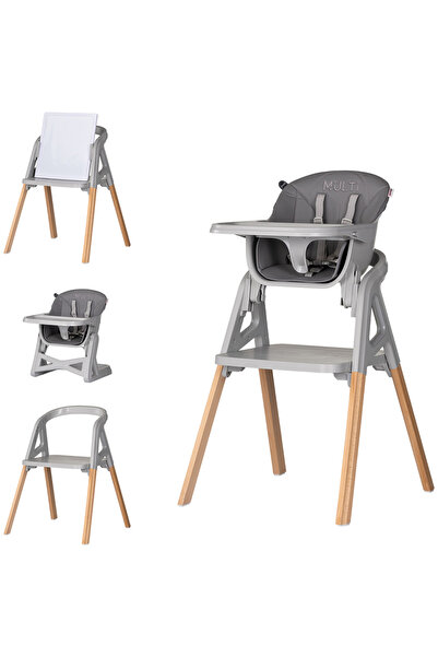 Chipolino Scaun de masa Multi 4 in 1 charcoal