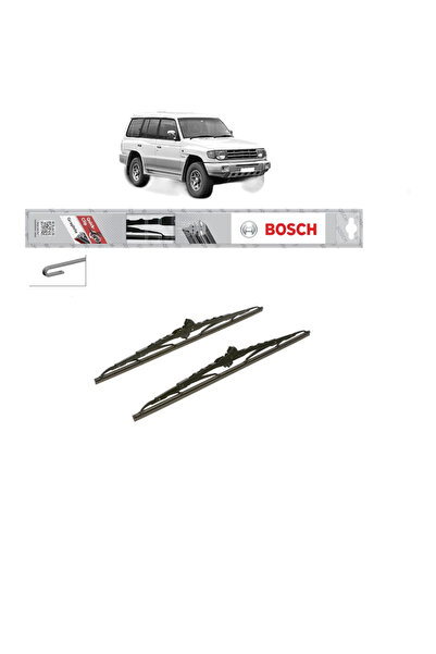 Bosch Σετ 2 υαλοκαθαριστήρων MITSUBISHI PAJERO II (V3W, V2W, V4W, V5W) 1990-1...