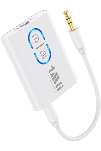 1Mii جهاز إرسال واستقبال بلوتوث ML300-أبيض
