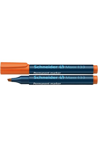 SCHNEIDER 133 permanent marker, chisel tip, 1-5 mm, Orange