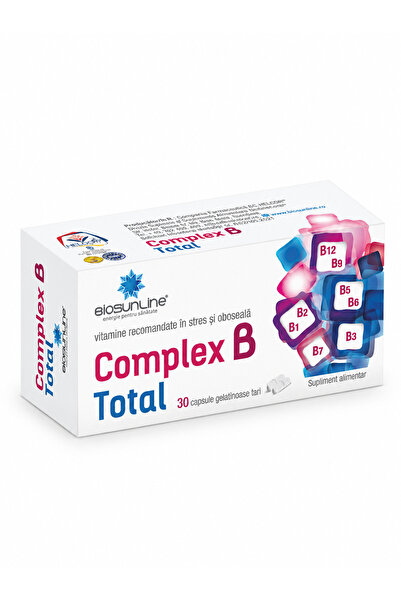 BioSunLine Complex B Total – vitamine recomandate in stres si oboseala