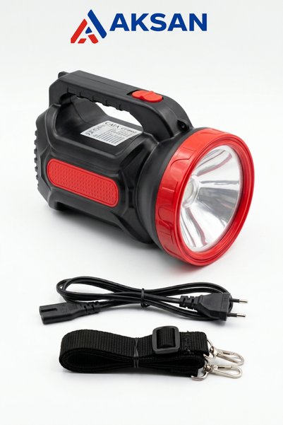 Cata CT-9952 Soma Şarjlı Gemici El Feneri 3W Power LED Projektör Kamp ve Devr...