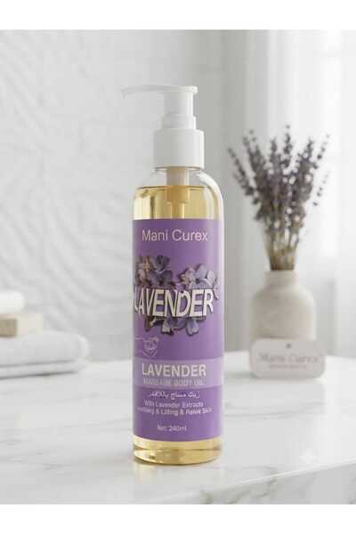 Mani Curex Mani Kerox Lavender Body Massage Oil 240 ml