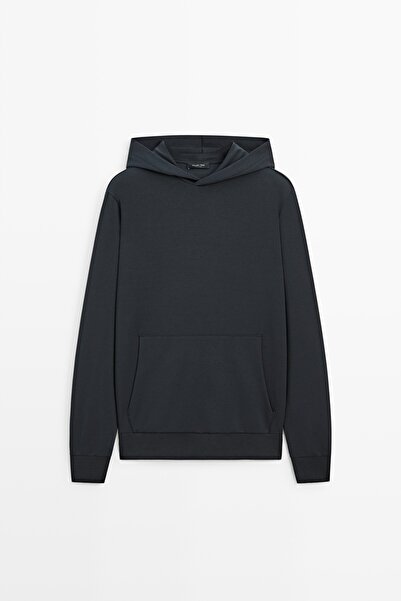 Massimo Dutti Kapüşonlu total look sweatshirt