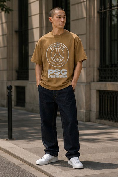 PSG Men's Oversized T-Shirt