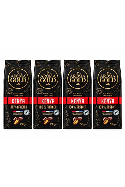 AROMA GOLD Καφές Κένυας αλεσμένος premium, 100% Αράμπικα, μέτριας καβούρδισης...