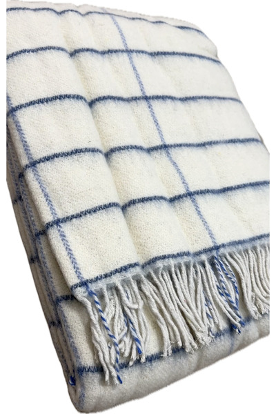Özyün 100% Wool Tv Blanket,Neck Warmer,Shawl,Sofa,Car,Travel,Camping,Camper B...