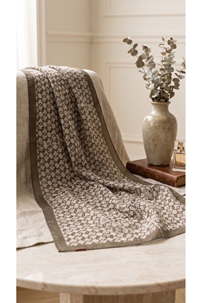 LuvenSara Heart Patterned Shawl (70% Modal - 30% Silk)