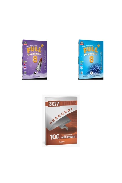Fi Yayınları 2027 Fi 8. SINIF FULL Fen BİLİMLERİ + Matematik Soru + anla kaza...