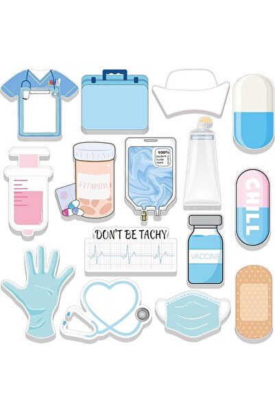 GENERAL Gueevin Mini Funny Nurse Sticky Notes CNA Gifts Nursing Student Essen...