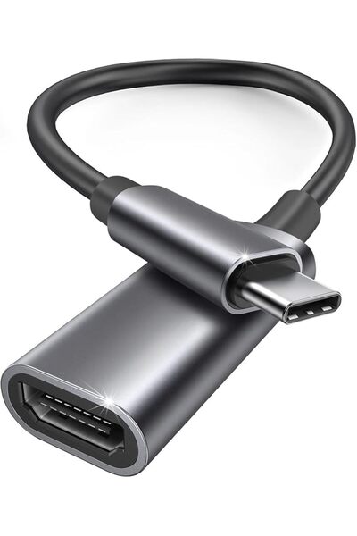 T Tersely محول USB-C إلى HDMI بدقة 4K@60Hz من الألومنيوم لأجهزة آيفون وسامسونج
