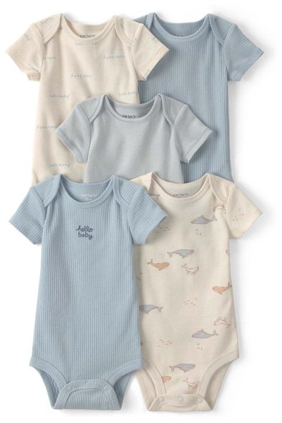 Carter's Layette Baby Boy Multi-Pack Bodysuit Ctr-1V242510
