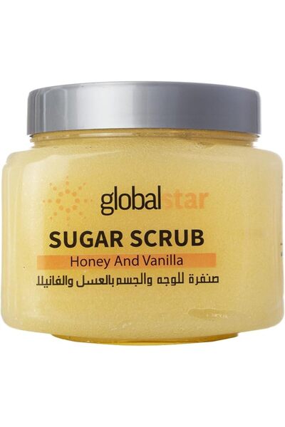 Globalstar جلوبال ستار مقشر السكر بالفانيليا والعسل 600 جرام