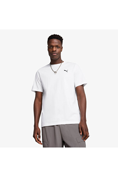 Puma Wardrobe Erkek Beyaz Günlük Stil T-Shirt 62964402