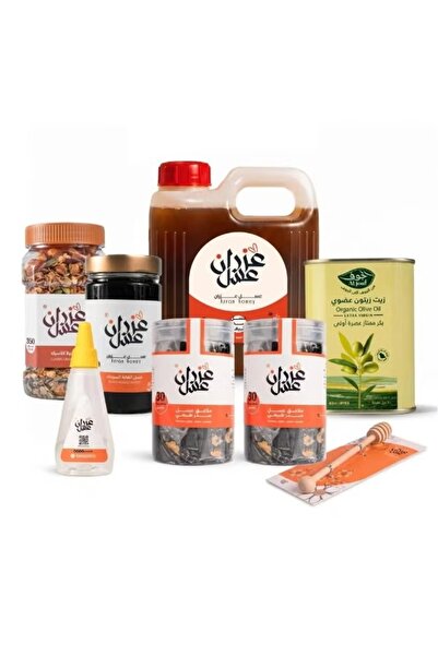 Azran Honey Back to School Package from Azuran - Premium Sedar Honey 1kg, Bla...