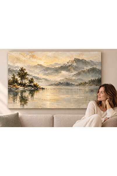 My canvas C2 Art Collections - Premium Seri - Yağlı Boya Tablo Görünümlü Yüks...