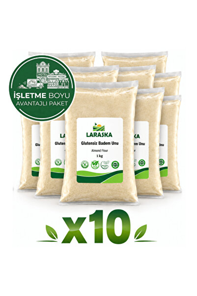 Laraska Glutensiz Badem Unu 10kg Almond Flour Avantajlı