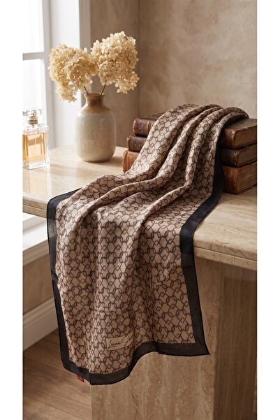 LuvenSara Heart Patterned Shawl (70% Modal - 30% Silk)