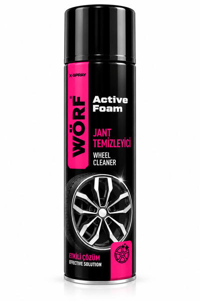 WÖRF ACTIVE FOAM X-SPRAY – Köpüklü Jant Temizleyici