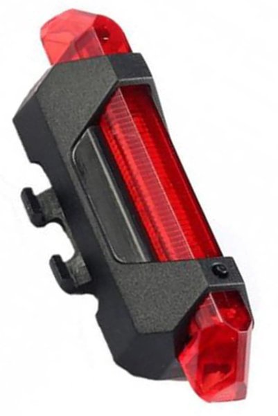 ThenTech Güçlü Kırmızı Led Far Çok Fonksiyonlu Pilli Bisiklet Led Lazer Işığı...