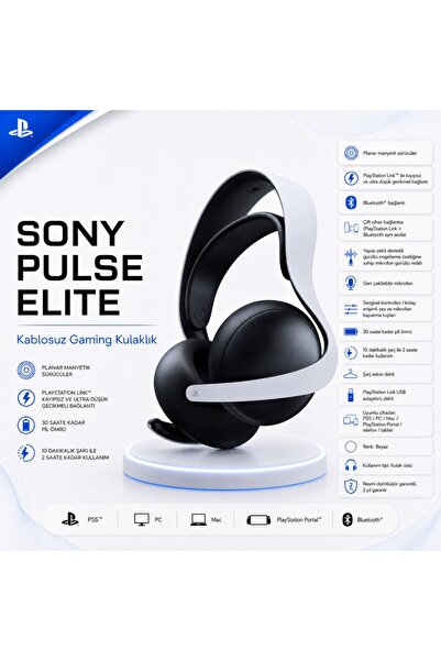 Sony Pulse Elite Kablosuz Kulaklık