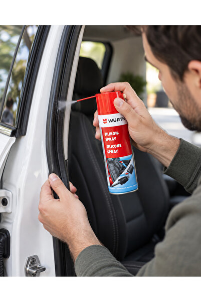 Würth Silikon Sprey 500 ml Plastik Kauçuk Bakım ve Yağlama Spreyi