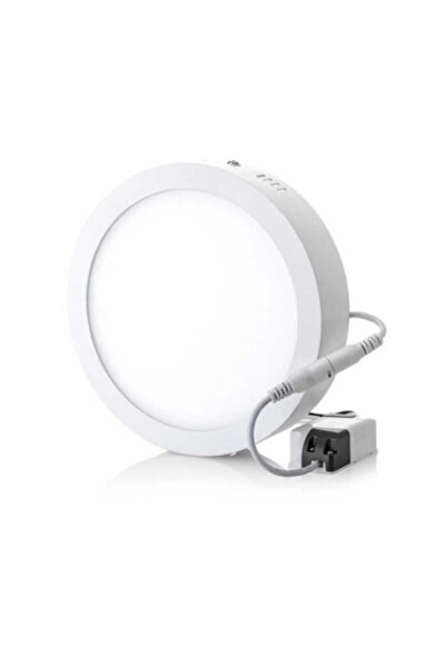 İnoled 12 Watt Beyaz Kasa Beyaz Işık 6500K Sıva Üstü Led Panel 960Lümen Yüksek Işık Yüksek Kalite VOLGA 2750